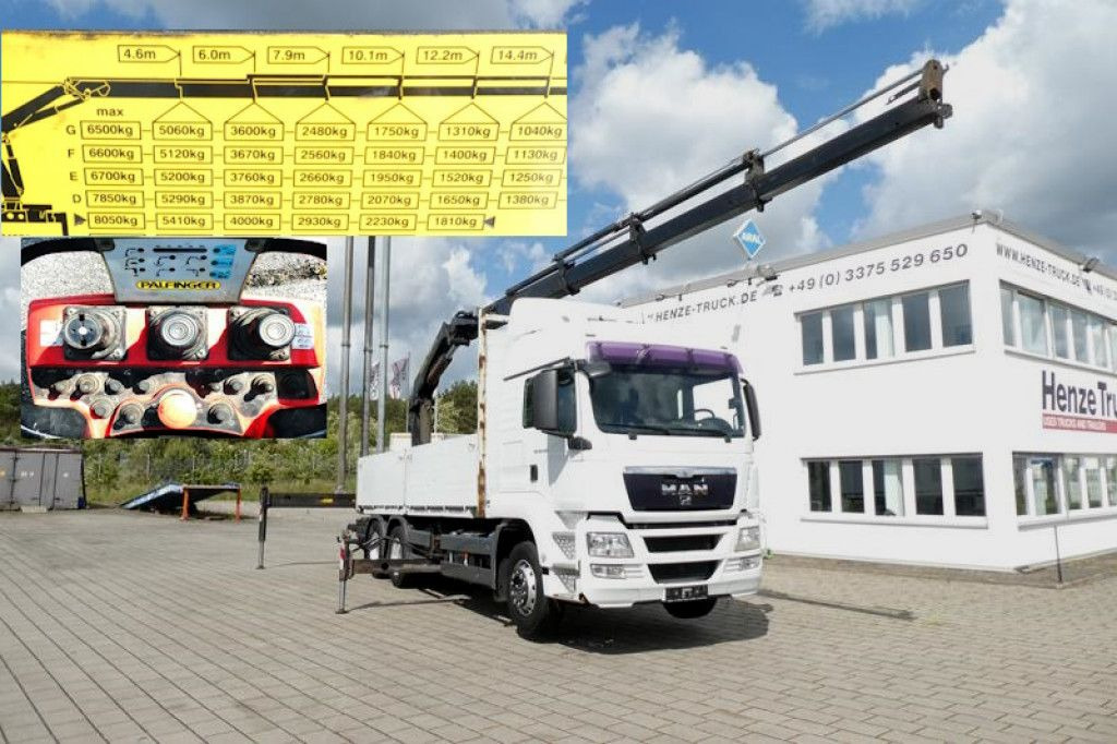 MAN TG-S 26.440 6x4 Pritsche Heckkran PK 27002+Funk - Kravas auto ar manipulatoru: foto 2 MAN TG-S 26.440 6x4 Pritsche Heckkran PK 27002+Funk - Kravas auto ar manipulatoru: foto 2