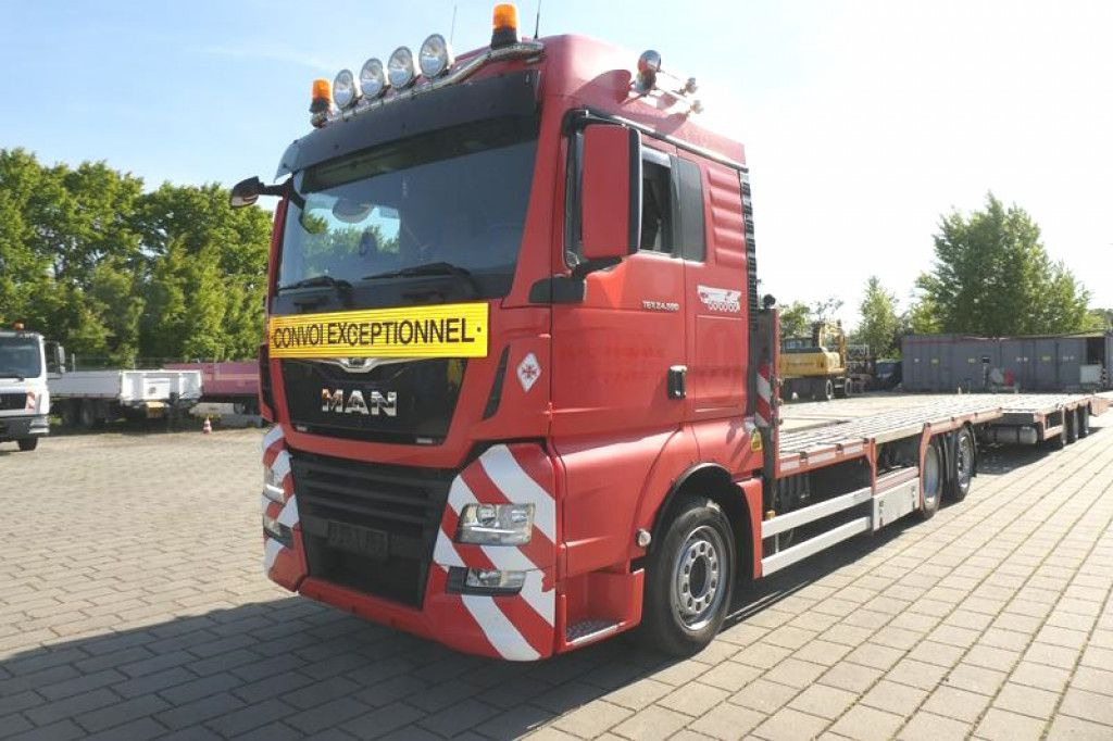 MAN TG-X 24.500 6x2-4 LL-U Pritsche Maschinentranspo - Autovedējs: foto 2 MAN TG-X 24.500 6x2-4 LL-U Pritsche Maschinentranspo - Autovedējs: foto 2