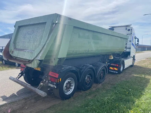 Schmitz Cargobull stalen kipper, 28 cub ,3 asser SKI 24 7.2 - Puspiekabe pašizgāzējs: foto 4 Schmitz Cargobull stalen kipper, 28 cub ,3 asser SKI 24 7.2 - Puspiekabe pašizgāzējs: foto 4
