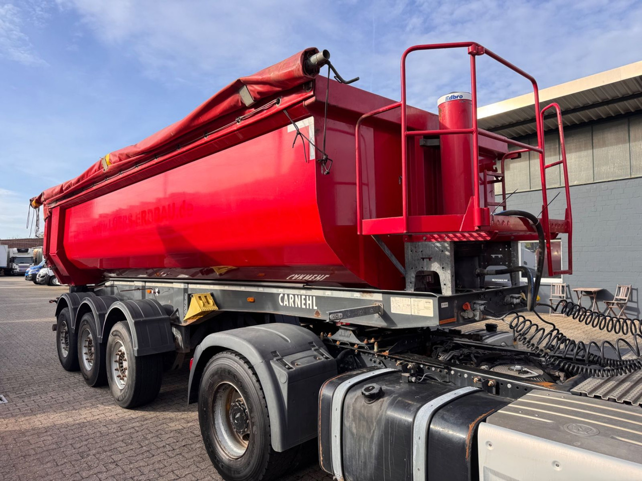 Carnehl CHKS /HH 24m³ HARDOX Stahlmulde Liftachse - Puspiekabe pašizgāzējs: foto 5 Carnehl CHKS /HH 24m³ HARDOX Stahlmulde Liftachse - Puspiekabe pašizgāzējs: foto 5