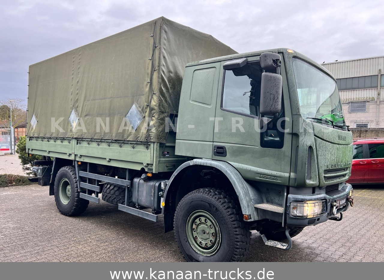 Iveco 140 E240 Eurocargo 4x4 Miltär Camper Expedition - Kravas automašīna ar tentu: foto 1 Iveco 140 E240 Eurocargo 4x4 Miltär Camper Expedition - Kravas automašīna ar tentu: foto 1
