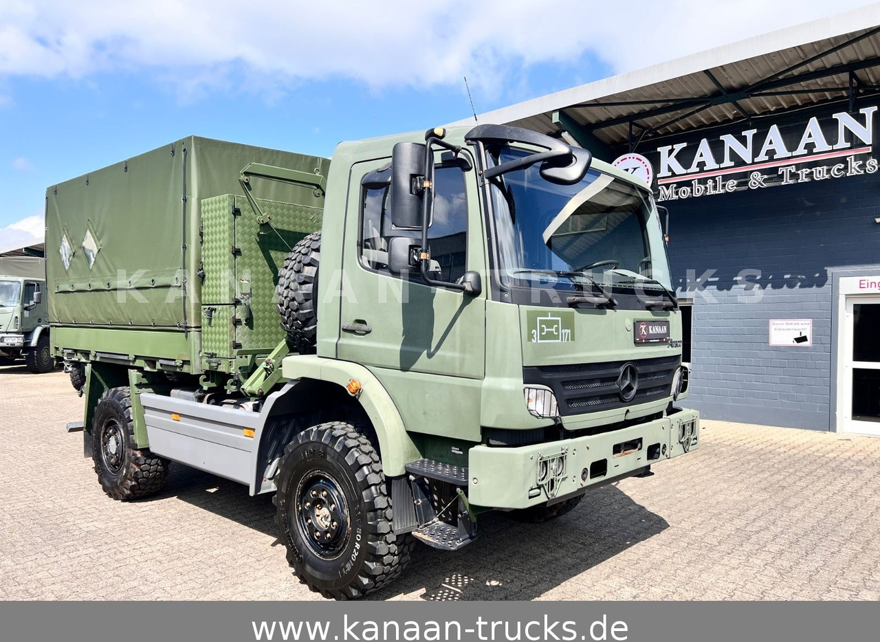 Mercedes-Benz 1018 Atego 4x4 Allrad Camper Expedition - Konteineru vedējs/ Kravas automašīna ar noņemamā virsbūve: foto 1 Mercedes-Benz 1018 Atego 4x4 Allrad Camper Expedition - Konteineru vedējs/ Kravas automašīna ar noņemamā virsbūve: foto 1