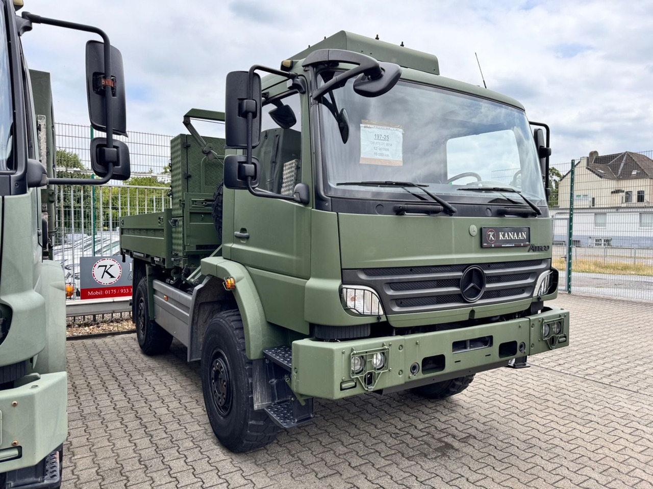 Mercedes-Benz 1018 Atego 4x4 Allrad Miltär Camper - Automašīna ar kravas platformu: foto 2 Mercedes-Benz 1018 Atego 4x4 Allrad Miltär Camper - Automašīna ar kravas platformu: foto 2