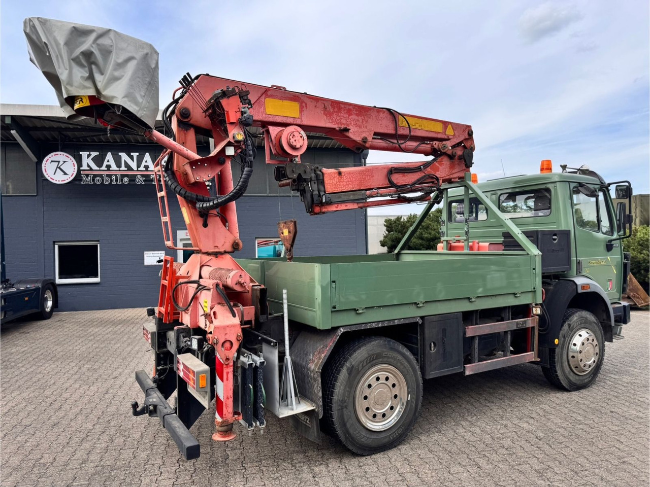 Mercedes-Benz 1417 AK Allrad Palfinger Montagekran 17,7m 64TKM - Kravas auto ar manipulatoru: foto 5 Mercedes-Benz 1417 AK Allrad Palfinger Montagekran 17,7m 64TKM - Kravas auto ar manipulatoru: foto 5