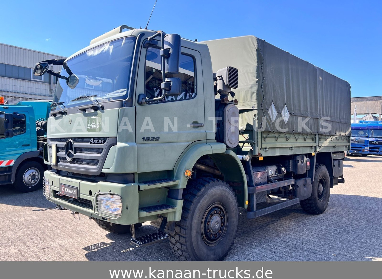 Mercedes-Benz 1829 A Axor 4x4 EX- 31 TKM Camper Expedi - Kravas automašīna ar tentu: foto 3 Mercedes-Benz 1829 A Axor 4x4 EX- 31 TKM Camper Expedi - Kravas automašīna ar tentu: foto 3