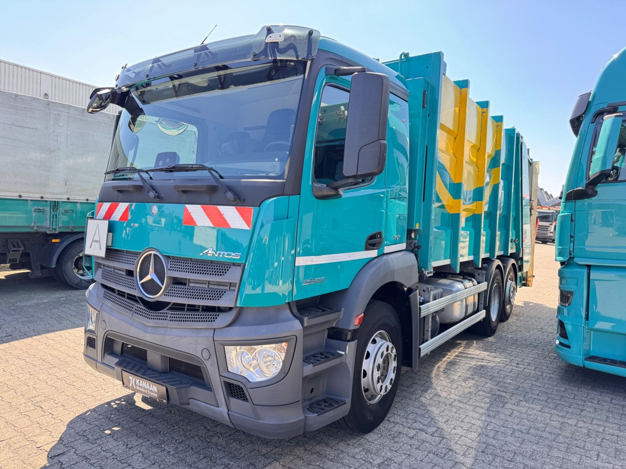 Mercedes-Benz 2533 Antos Müllwagen Zöller ATM bei 90Tkm - Atkritumu vedējs: foto 2 Mercedes-Benz 2533 Antos Müllwagen Zöller ATM bei 90Tkm - Atkritumu vedējs: foto 2