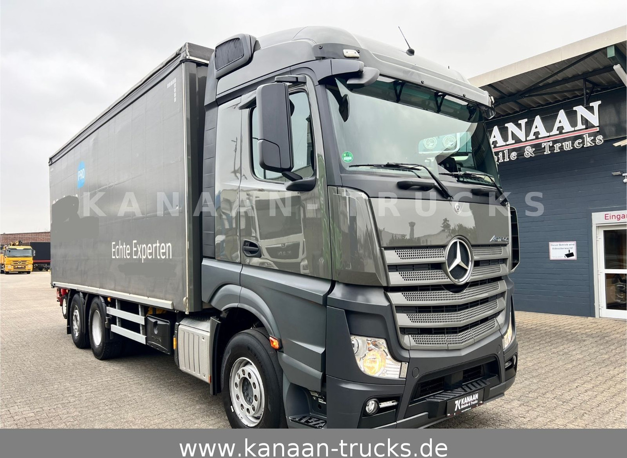 Mercedes-Benz 2548 Actros 6x2 Pritsche Moffet Mitnahme stapler - Kravas auto ar manipulatoru: foto 1 Mercedes-Benz 2548 Actros 6x2 Pritsche Moffet Mitnahme stapler - Kravas auto ar manipulatoru: foto 1