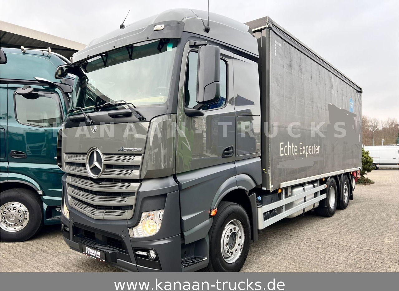 Mercedes-Benz 2548 Actros 6x2 Pritsche Moffet Mitnahme stapler - Kravas automašīna ar tentu: foto 3 Mercedes-Benz 2548 Actros 6x2 Pritsche Moffet Mitnahme stapler - Kravas automašīna ar tentu: foto 3