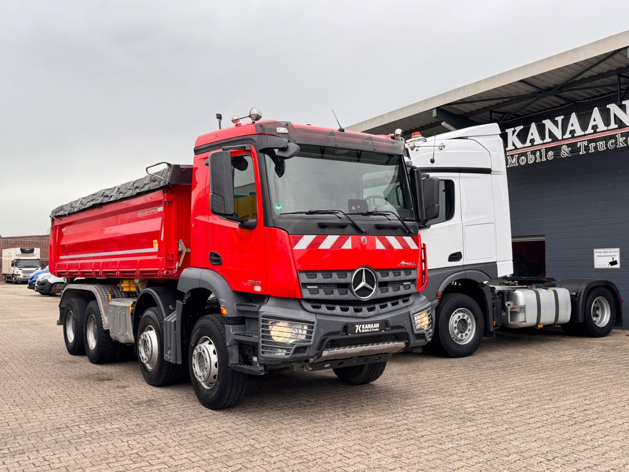 Mercedes-Benz 3246 K Arocs 8x4 Meiller Bordmatik - Kravas automašīna pašizgāzējs: foto 1 Mercedes-Benz 3246 K Arocs 8x4 Meiller Bordmatik - Kravas automašīna pašizgāzējs: foto 1