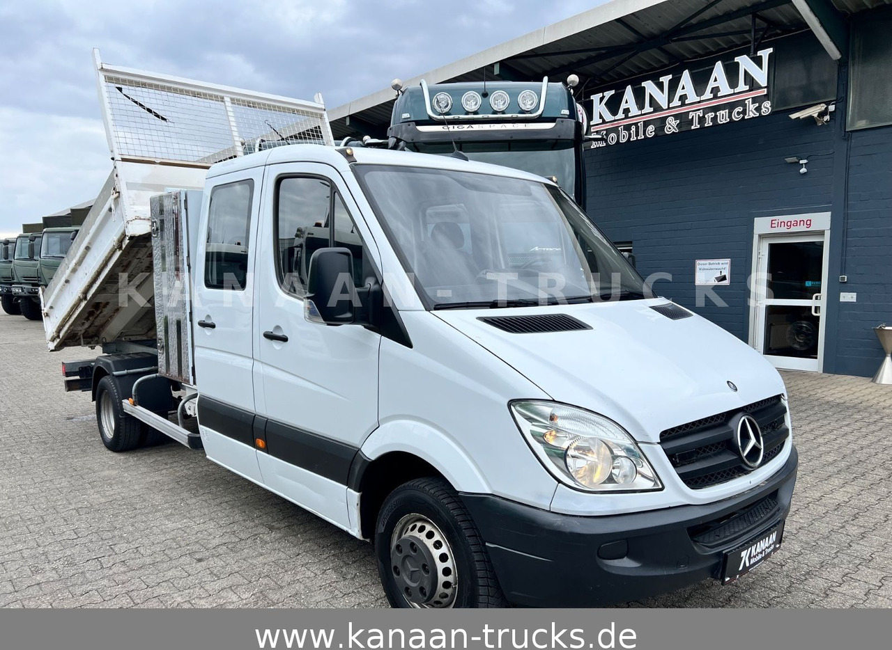Mercedes-Benz 513 CDI Sprinter KLIMA DoKa Kipper 7-Sitzer EEV - Komercauto pašizgāzējs, Kravas-pasažieru furgons: foto 1 Mercedes-Benz 513 CDI Sprinter KLIMA DoKa Kipper 7-Sitzer EEV - Komercauto pašizgāzējs, Kravas-pasažieru furgons: foto 1