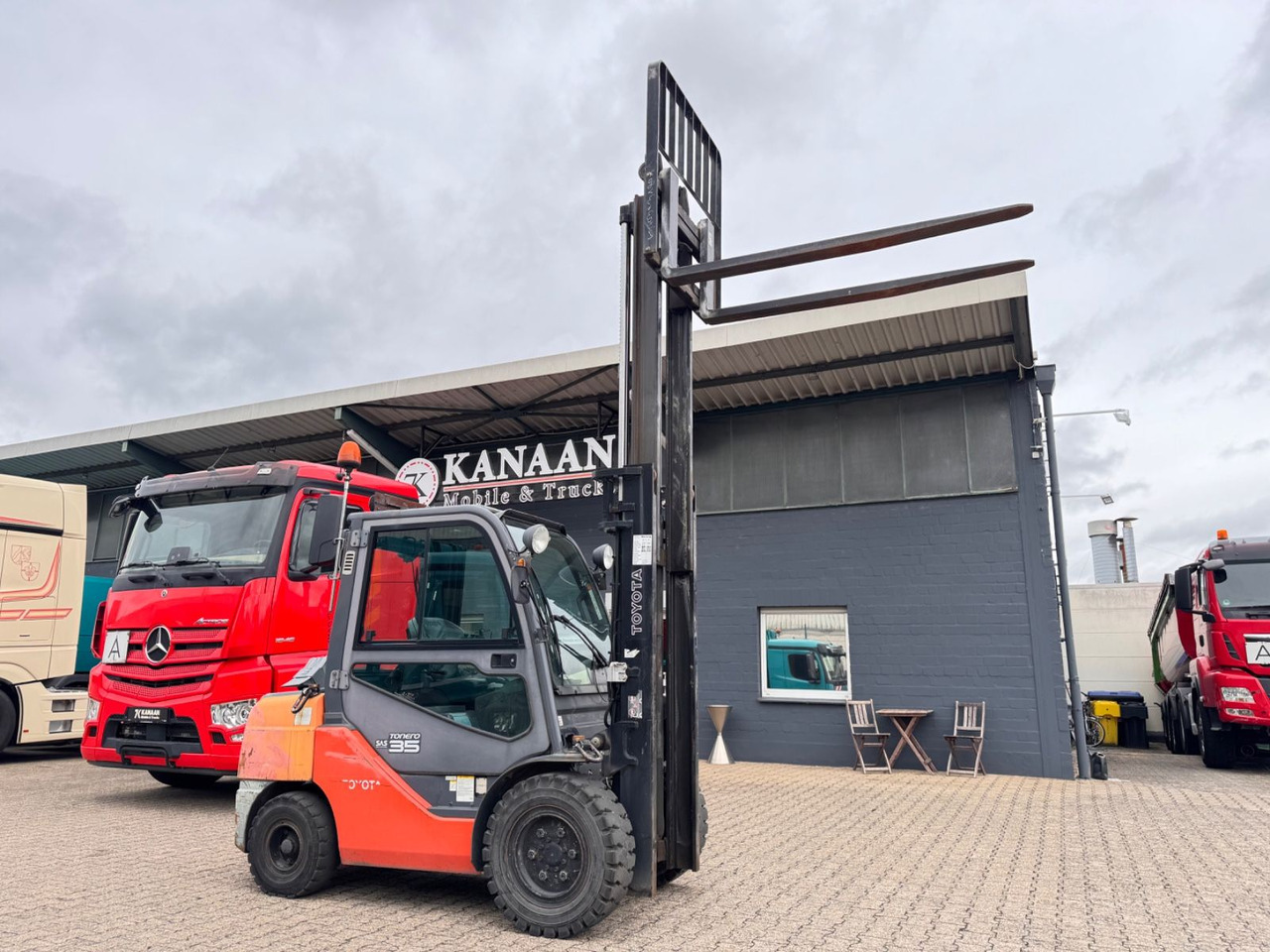 Toyota Tonero 35 Diesel Stapler 3.274h Sideshift - Dīzeļiekrāvējs: foto 3 Toyota Tonero 35 Diesel Stapler 3.274h Sideshift - Dīzeļiekrāvējs: foto 3