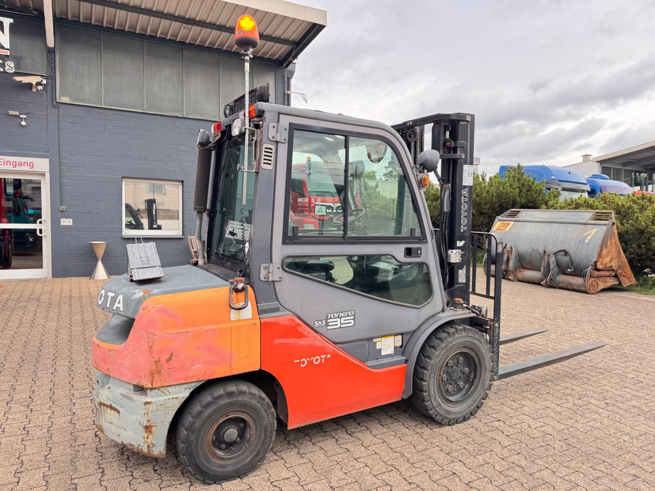 Toyota Tonero 35 Diesel Stapler 3.274h Sideshift - Dīzeļiekrāvējs: foto 5 Toyota Tonero 35 Diesel Stapler 3.274h Sideshift - Dīzeļiekrāvējs: foto 5