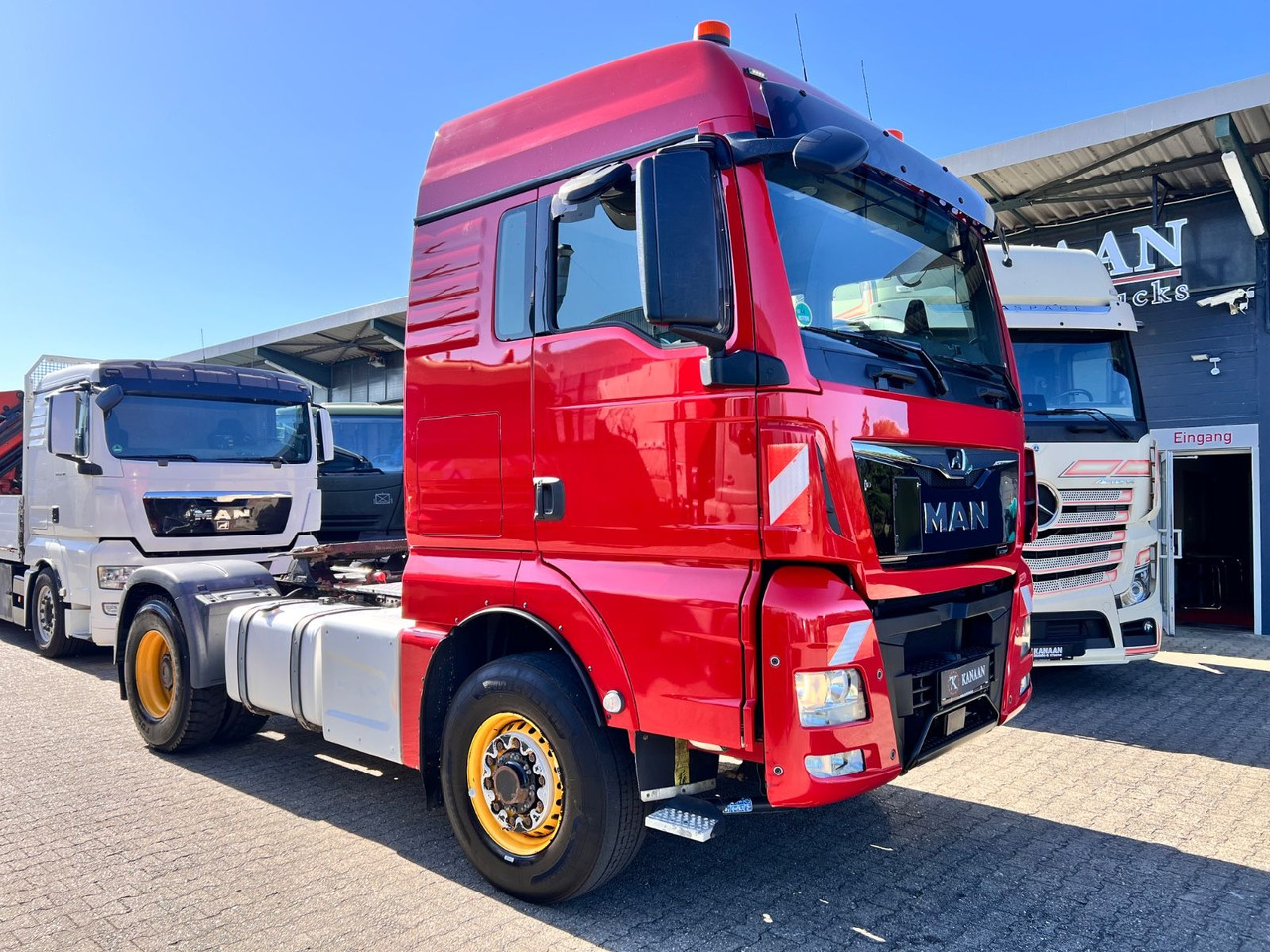 MAN TGX 18.510 XLX 4x4H BLS - HydroDrive TOP TÜV NEU - Vilcējs: foto 1 MAN TGX 18.510 XLX 4x4H BLS - HydroDrive TOP TÜV NEU - Vilcējs: foto 1