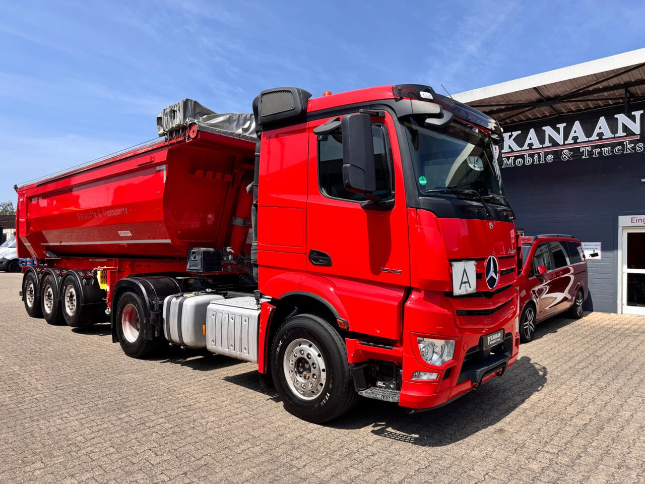 Mercedes-Benz 1846 Actros LS Kipphydraulik Alcoa - Vilcējs: foto 1 Mercedes-Benz 1846 Actros LS Kipphydraulik Alcoa - Vilcējs: foto 1