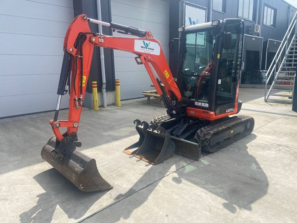 Kubota U 27-4 - Mini-ekskavators: foto 1 Kubota U 27-4 - Mini-ekskavators: foto 1