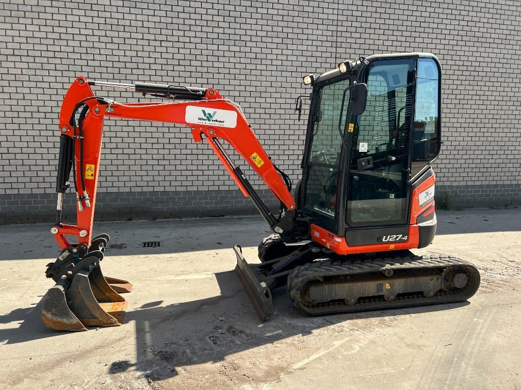 Kubota U 27-4 - Mini-ekskavators: foto 1 Kubota U 27-4 - Mini-ekskavators: foto 1
