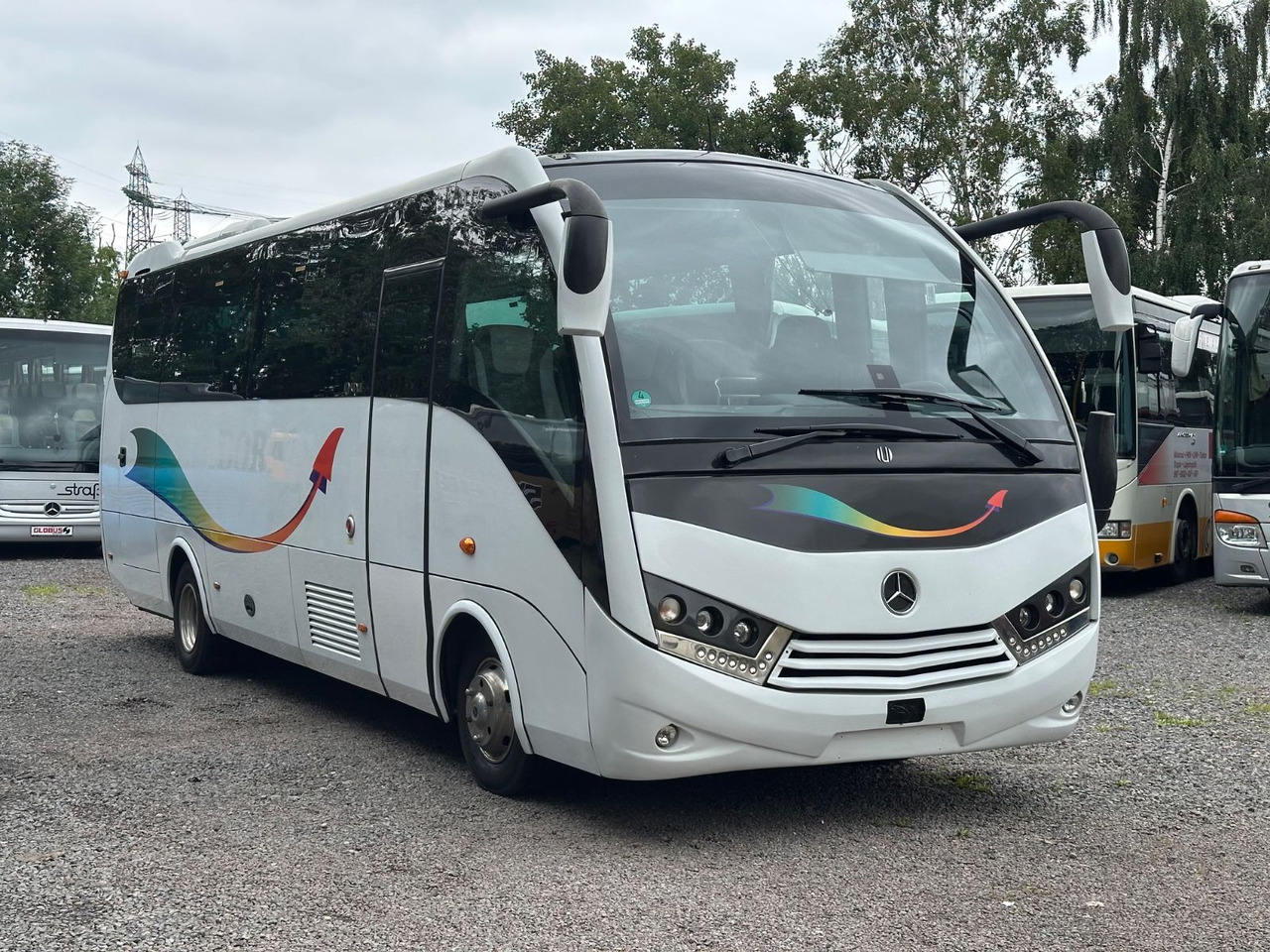 Mercedes-Benz Atego Unvi (DE*Klima*35 Sitze) O350 K/ Tourino - Mikroautobuss, Pasažieru furgons: foto 1 Mercedes-Benz Atego Unvi (DE*Klima*35 Sitze) O350 K/ Tourino - Mikroautobuss, Pasažieru furgons: foto 1