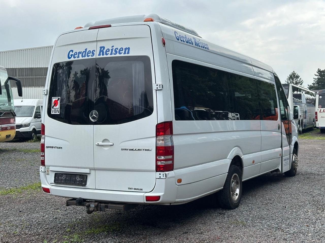 Mercedes-Benz Sprinter 516 CDi (24 Sitze*DE*AC*Reise) - Mikroautobuss, Pasažieru furgons: foto 2 Mercedes-Benz Sprinter 516 CDi (24 Sitze*DE*AC*Reise) - Mikroautobuss, Pasažieru furgons: foto 2