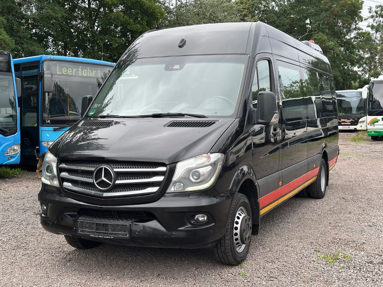 Mikroautobuss, Pasažieru furgons Mercedes-Benz Sprinter 519 CDi (Euro 6*Leder Sitze): foto 7