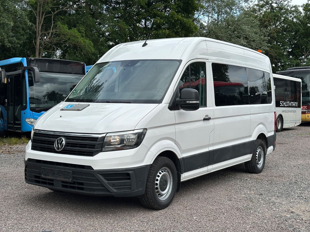 Pasažieru furgons Volkswagen Crafter (PDC*StandHz.*Behinderten gerecht): foto 7